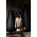 Sitting Jazz Band Saxophonist – alternate view 3