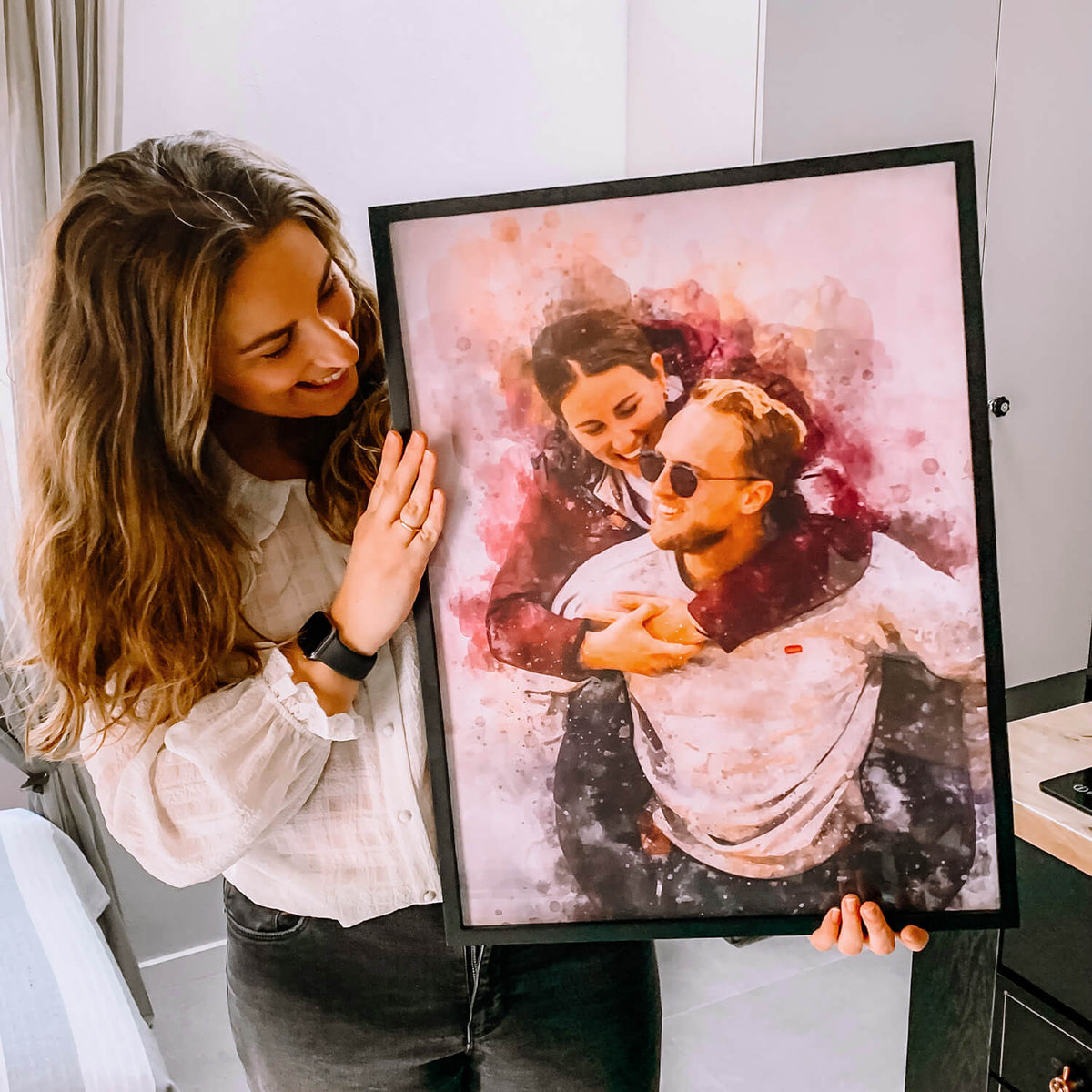 Personalised Watercolour Portrait – Portrait