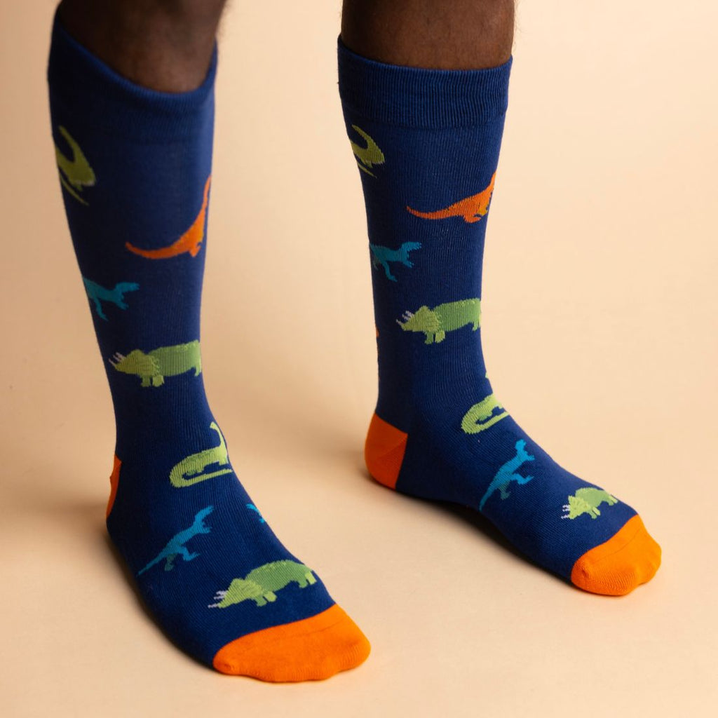 Dinosaur Bamboo-Blend Socks
