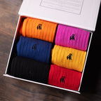 Build Your Own Bamboo-Blend Sock Gift Box, 6 Pairs