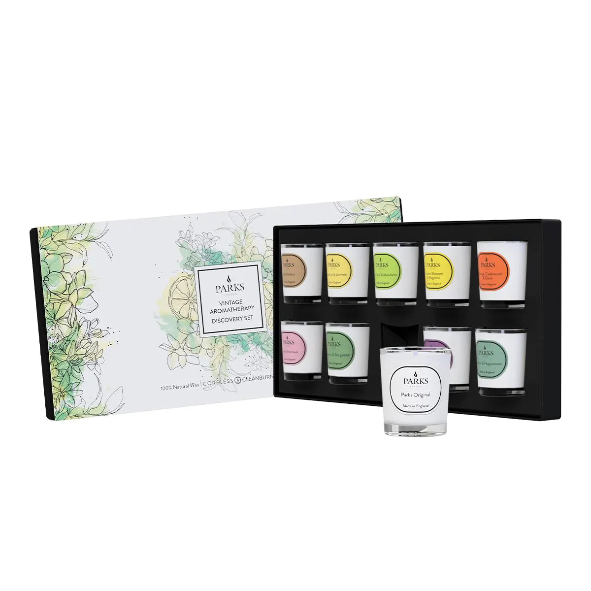 VINTAGE AROMATHERAPY DISCOVERY SET 1 40G x10