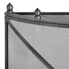 Mesh Fireguard in Antique Pewter Effect Finish – alternate view 4