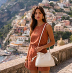 Midi Emma Convertible Tote, Ivory