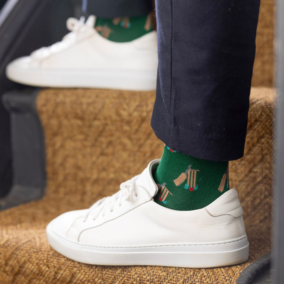 Cricket Comfort Cuff Bamboo-Blend Socks