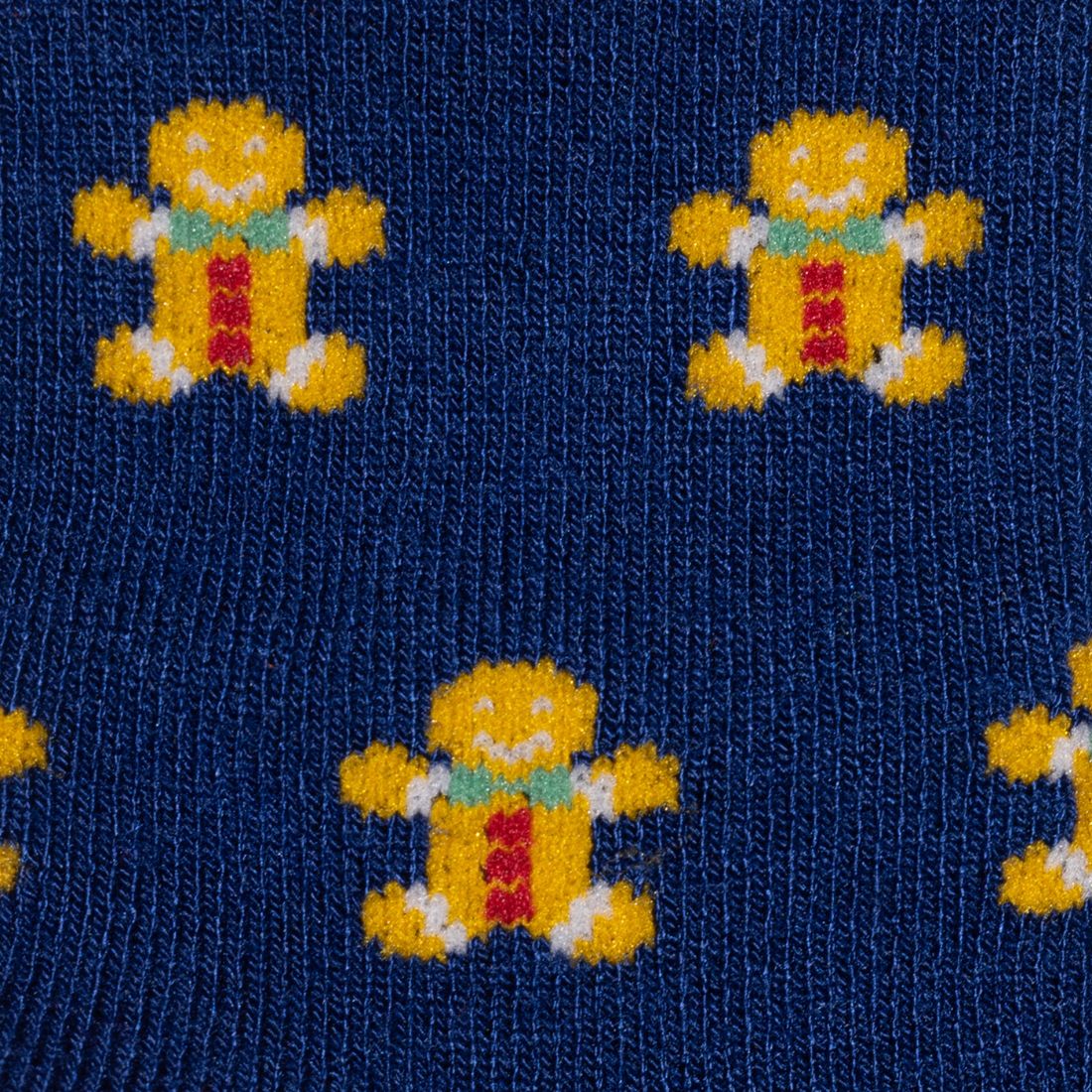 Children's Gingerbread Man Bamboo-Blend Socks