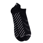 Black Bamboo-Blend Performance Trainer Socks