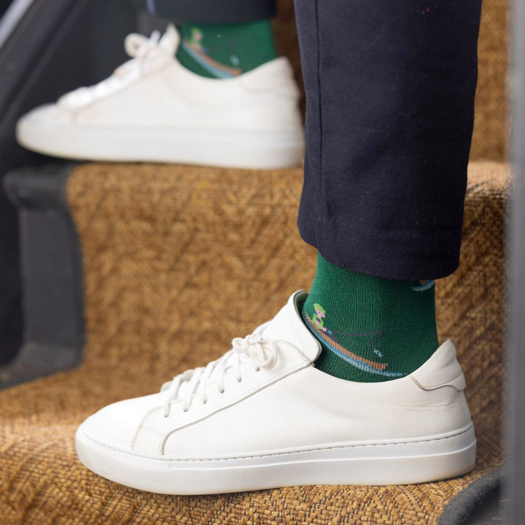 Fisherman Bamboo-Blend Socks
