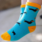 Children's Sausage Dog Bamboo-Blend Socks