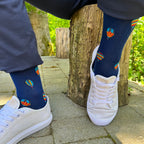 Hot Air Balloon Bamboo-Blend Socks