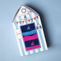 Beach Hut Bamboo-Blend Sock Gift Box, 2 Pairs