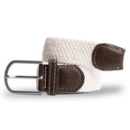 Cream Recycled Woven Belt