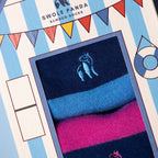 Beach Hut Bamboo-Blend Sock Gift Box, 2 Pairs