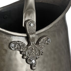 Antique Pewter Coal Bucket – alternate view 5