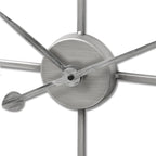 Large Silver Skeleton Wall Clock – alternate view 3