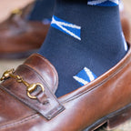 Scottish Flag Bamboo-Blend Socks