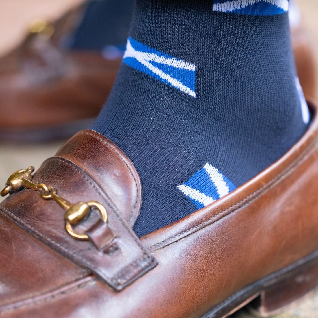 Scottish Flag Bamboo-Blend Socks