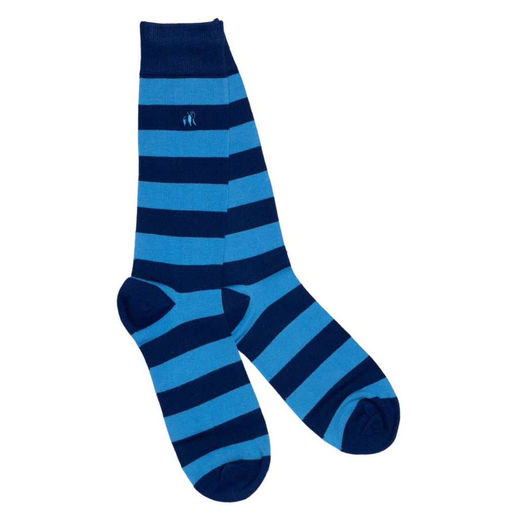 Beach Hut Bamboo-Blend Sock Gift Box, 2 Pairs