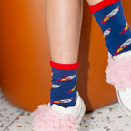 Children's Rocket Bamboo-Blend Socks