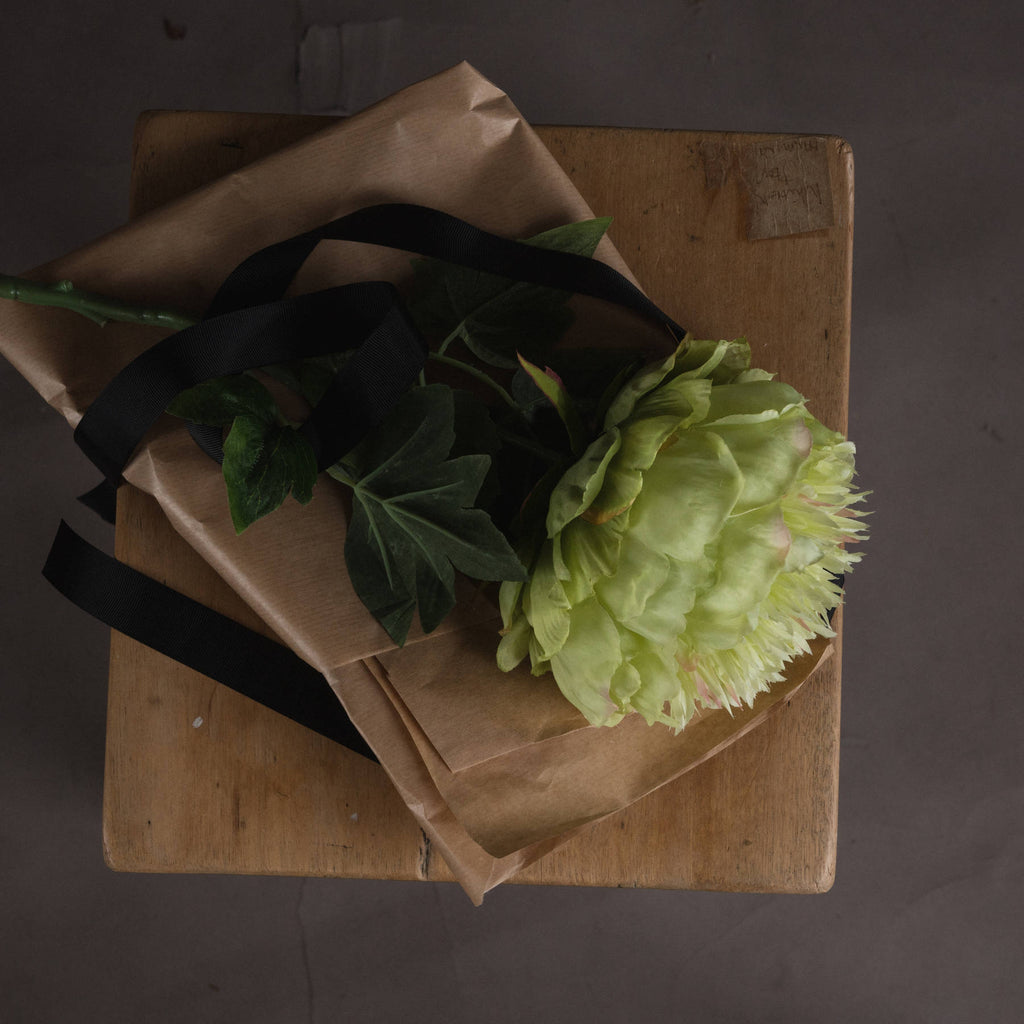 Green Peony – alternate view 2