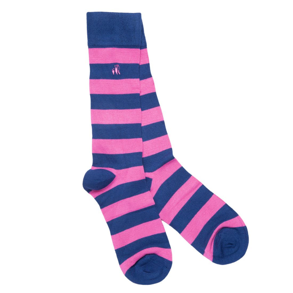 Beach Hut Bamboo-Blend Sock Gift Box, 2 Pairs
