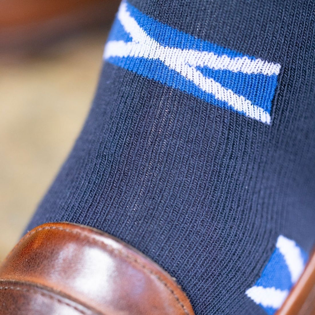 Scottish Flag Bamboo-Blend Socks