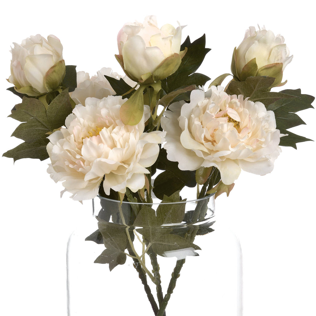 White Fashion Peony – alternate view 4