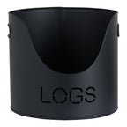 Black Finish Logs And Kindling Buckets & Matchstick Holder – alternate view 3