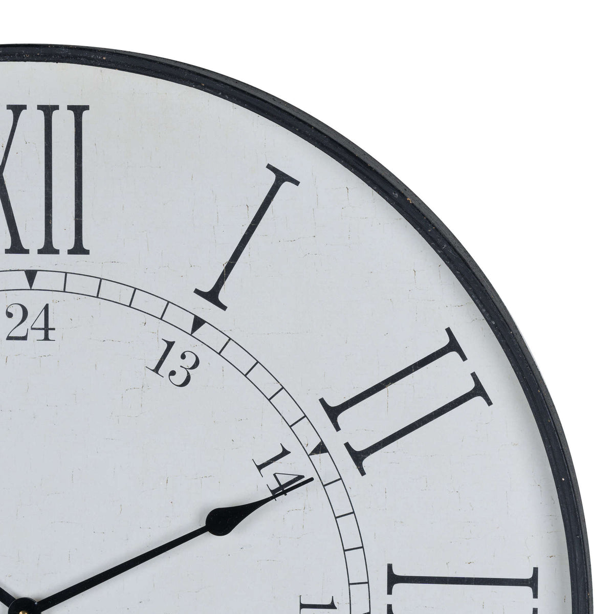 Large Embossed Station Clock – alternate view 2