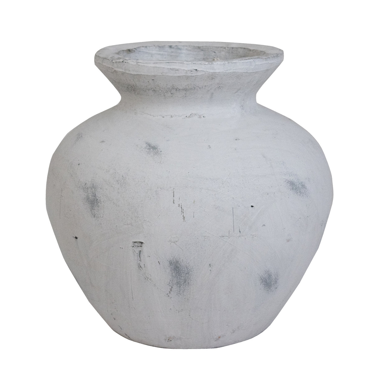 Darcy Antique White Vase – alternate view 2