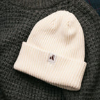 Cream Organic Cotton Beanie