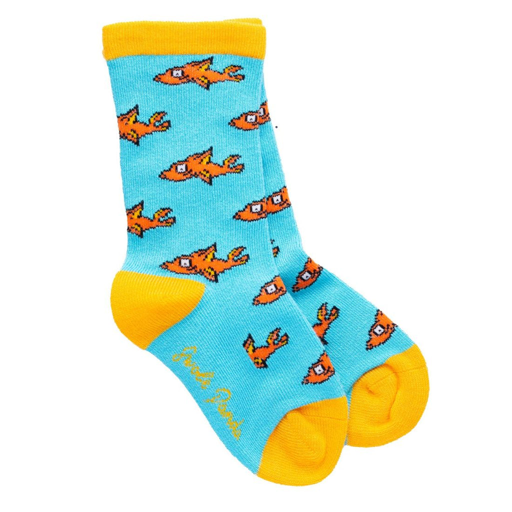 Children's Guppy Fish Bamboo-Blend Socks