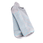 Grey Bamboo-Blend Performance Trainer Socks