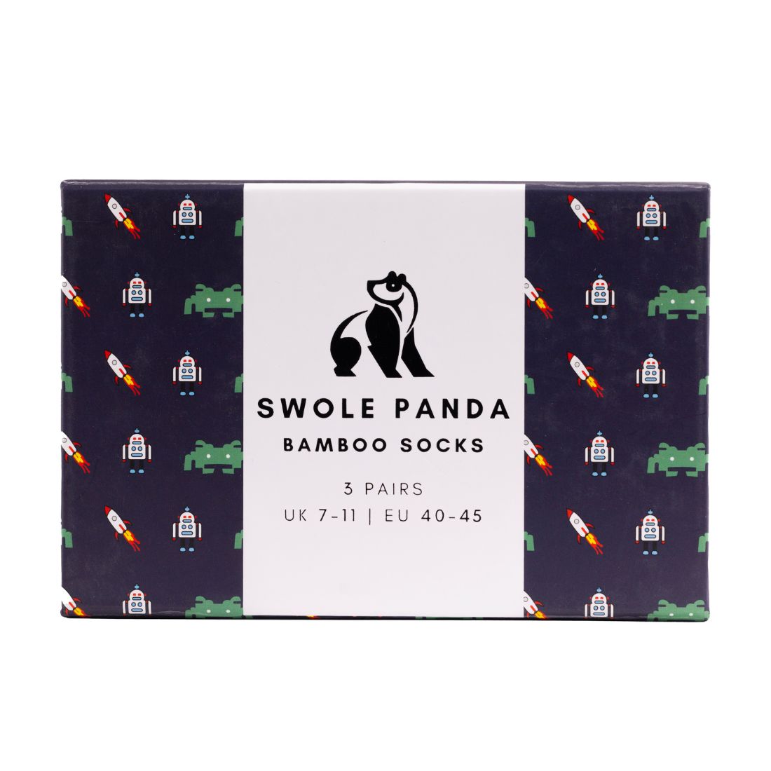 Outer Space Bamboo-Blend Sock Gift Box, 3 Pairs