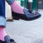 Light Pink Bamboo-Blend Socks