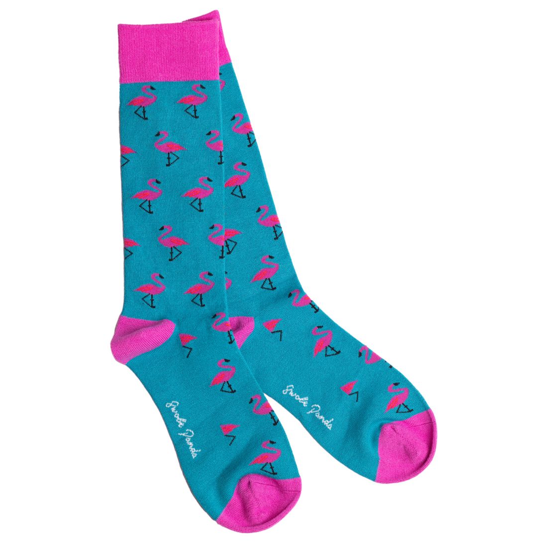 Flamingo Comfort Cuff Bamboo-Blend Socks