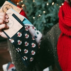 Snowman Bamboo-Blend Socks