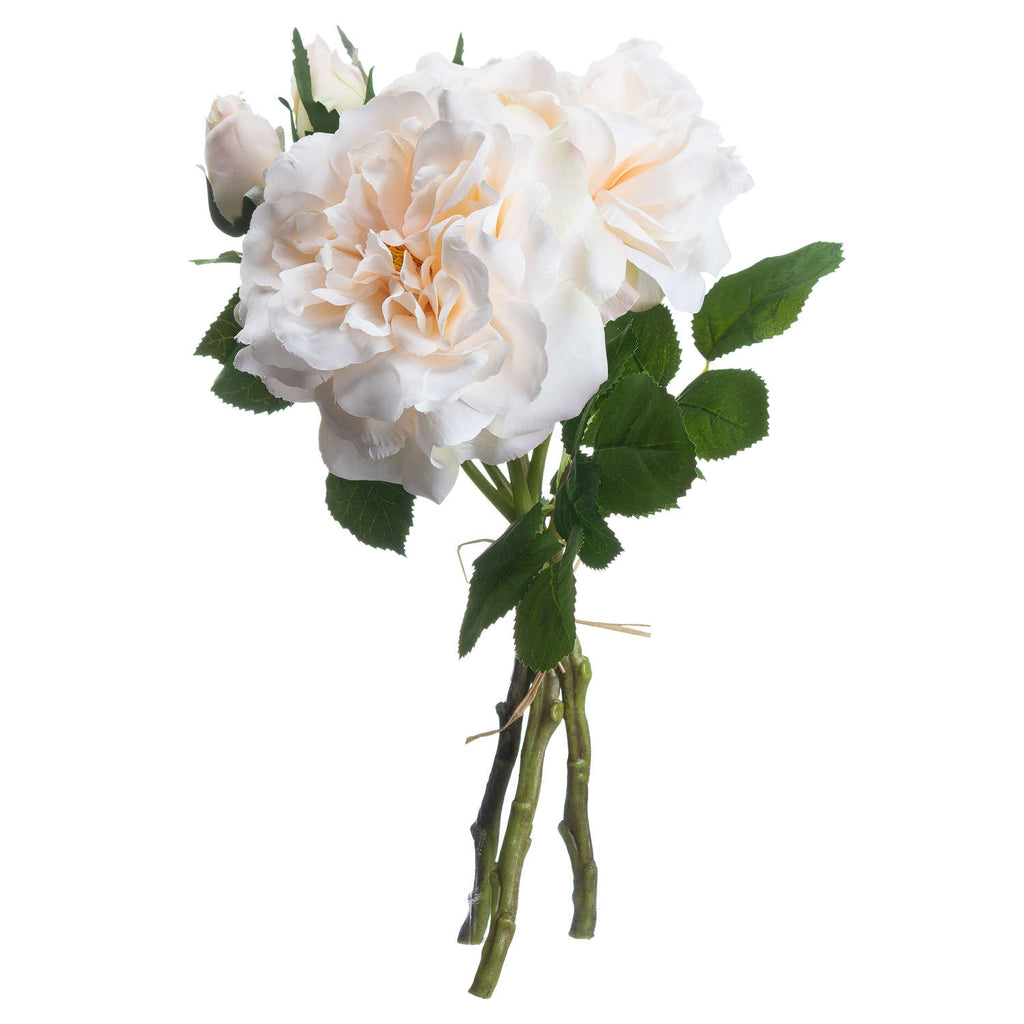 Peachy Cream Short Stem Rose Bouquet – alternate view 2