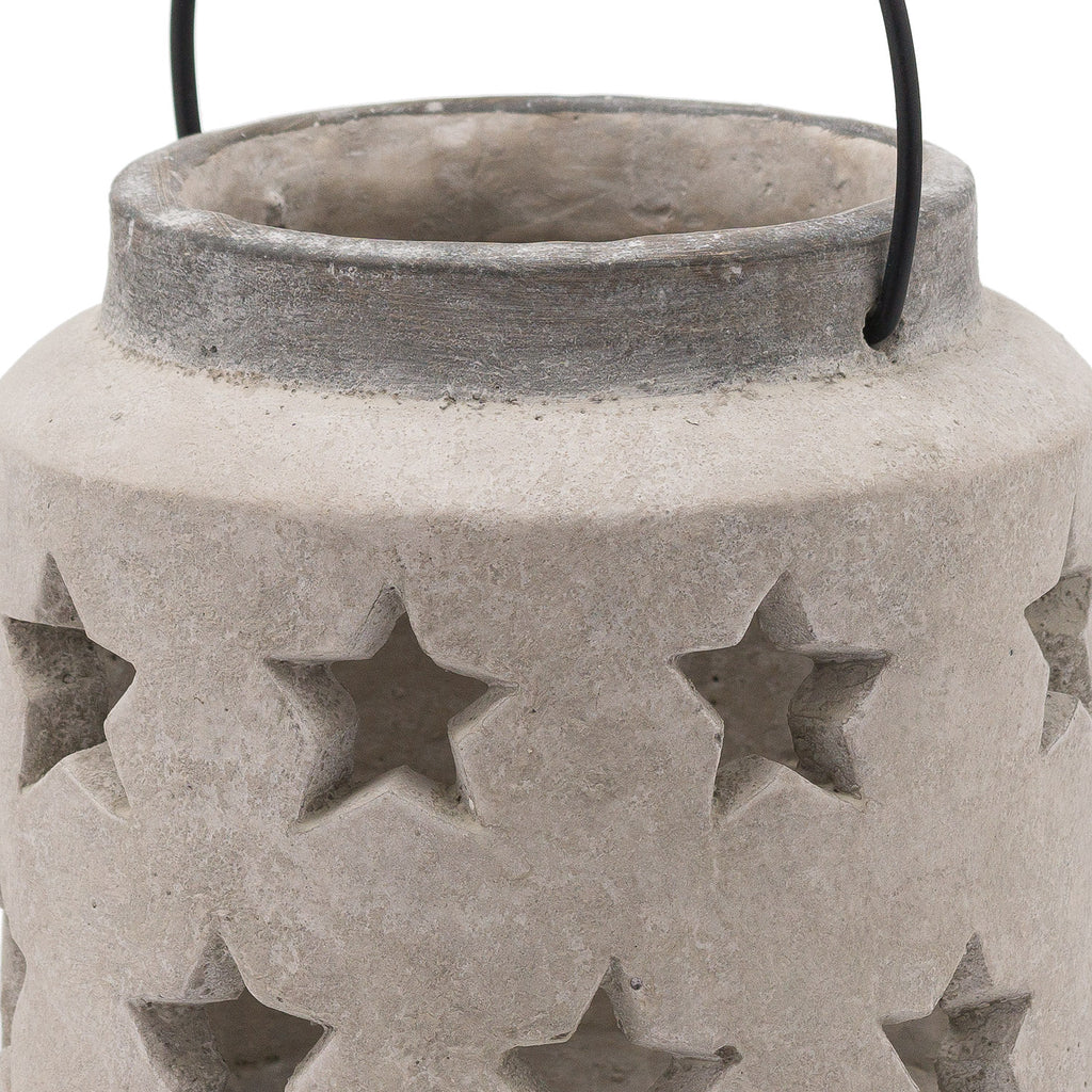 Bloomville Stone Star Lantern – alternate view 2