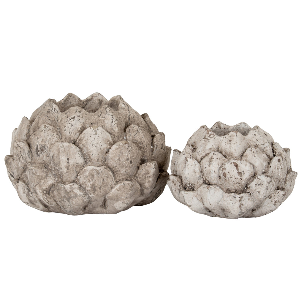Stone Effect Acorn Tea Light Holder – alternate view 4