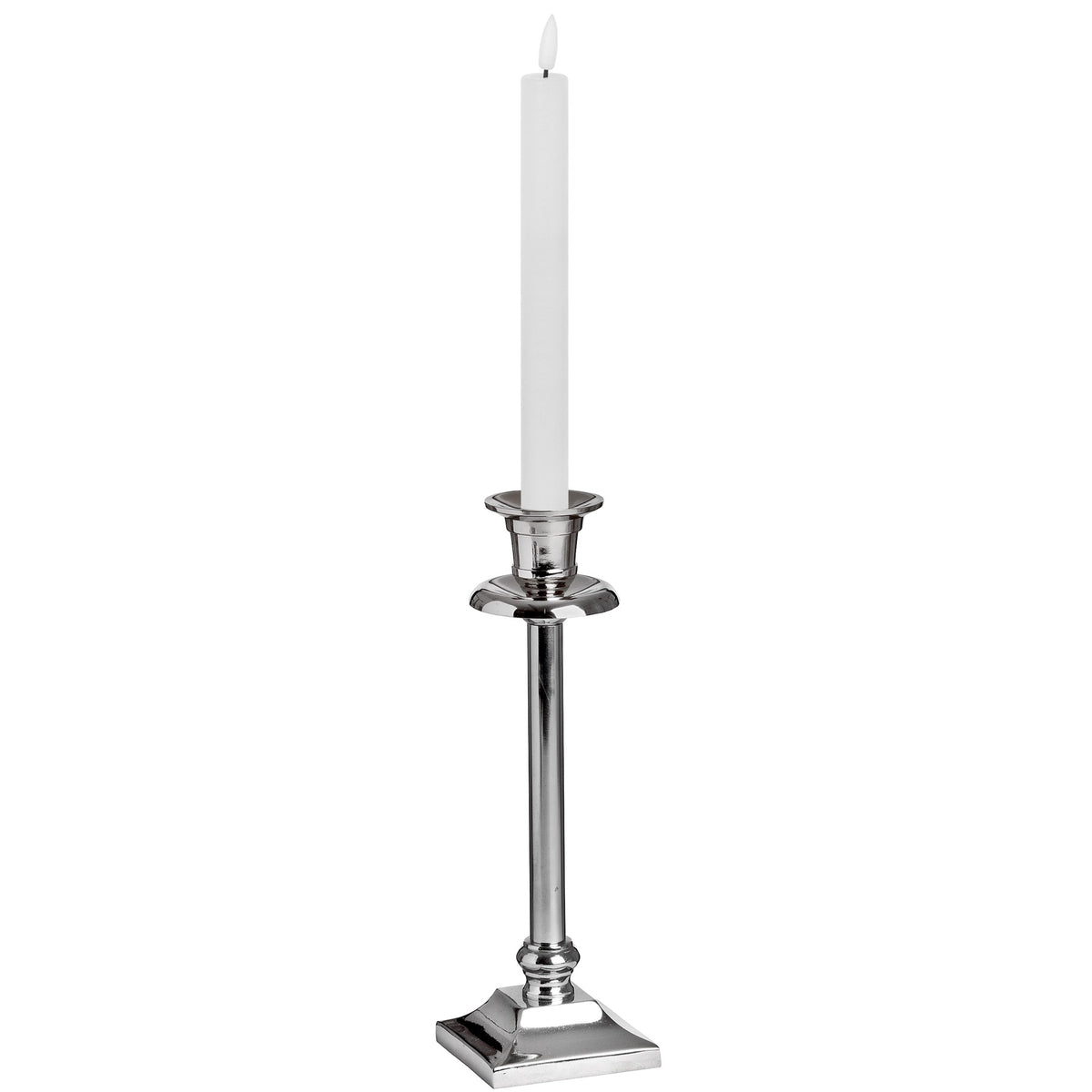 Luxe Collection Natural Glow S/ 2 White LED Dinner Candles – alternate view 2