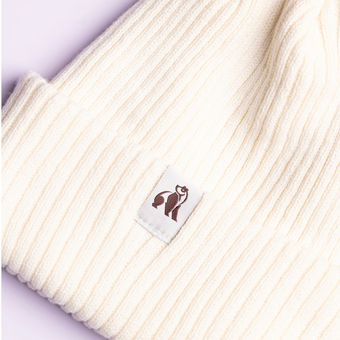 Cream Organic Cotton Beanie