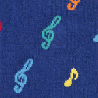 Musical Note Bamboo-Blend Socks