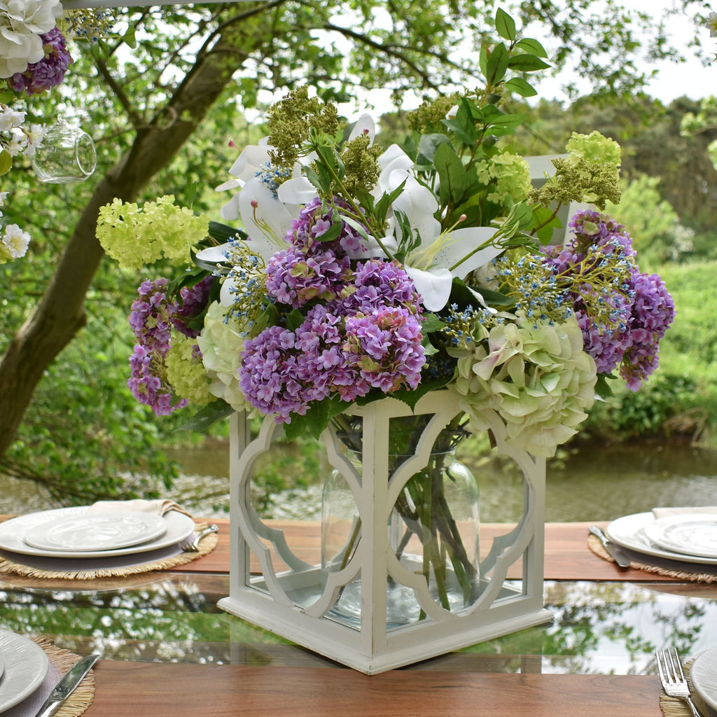 Shabby Green Single Hydrangea – alternate view 4