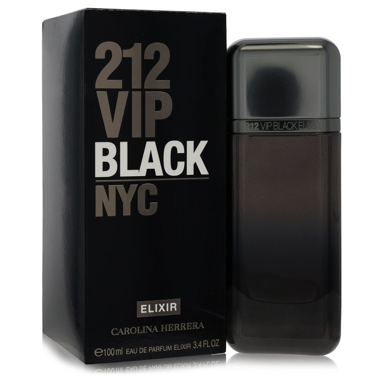 Carolina Herrera 212 VIP Black Elixir Eau de Parfum Spray for Men (100ml)