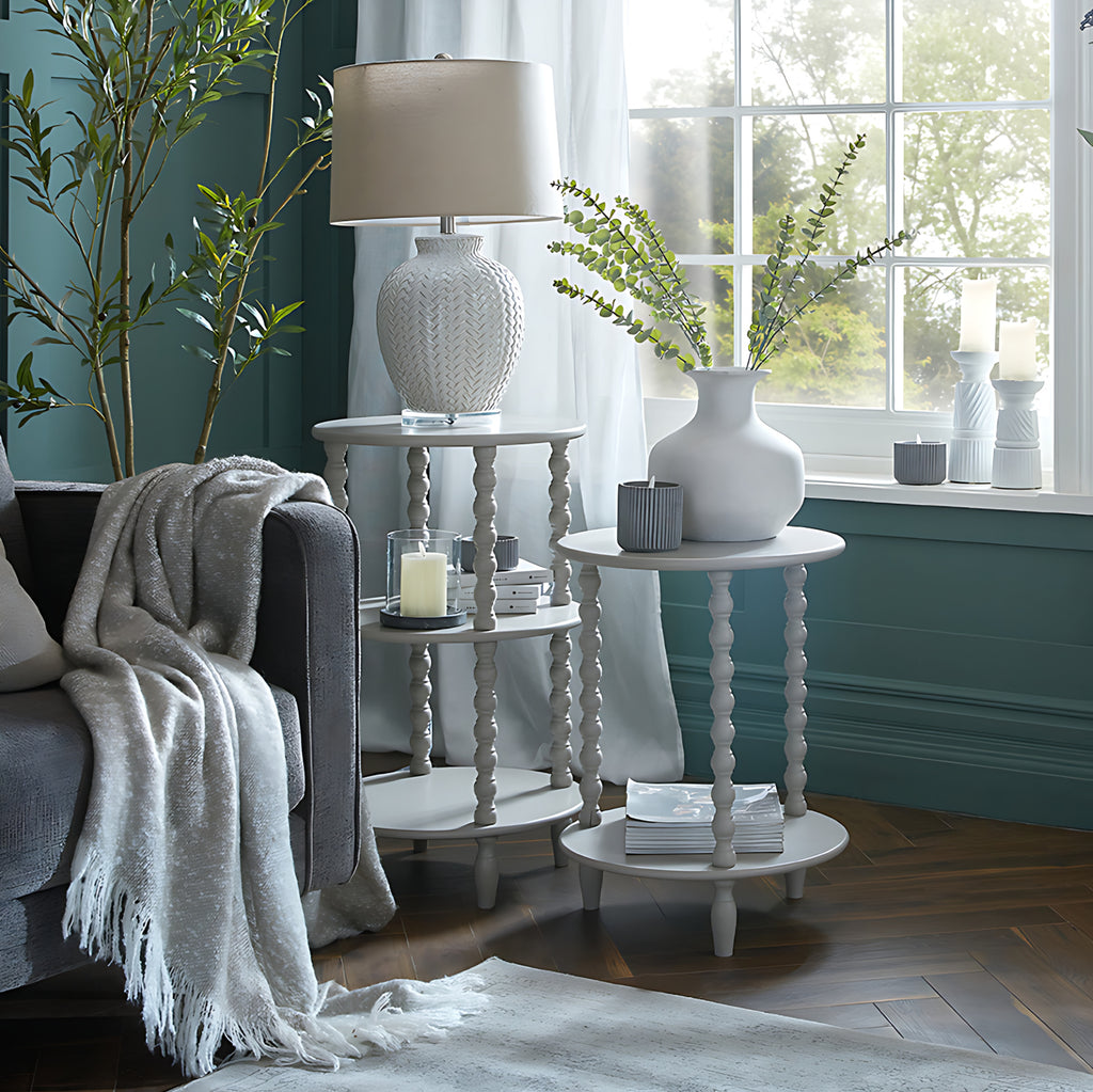 Darcy Squat Stone Vase – alternate view 2