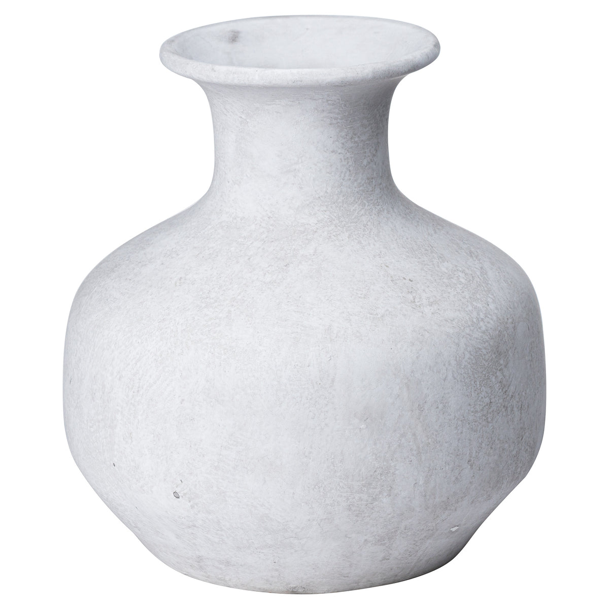 Darcy Squat Stone Vase – alternate view 3