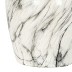 Marble Effect Ellipse Large Vase – alternate view 4