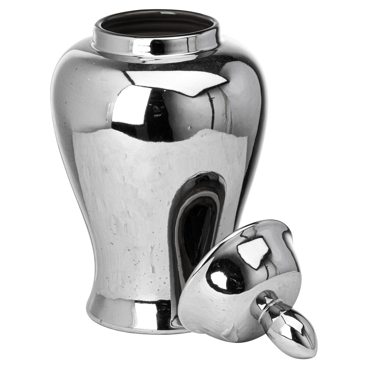Chrome Large Ginger Jar – alternate view 2