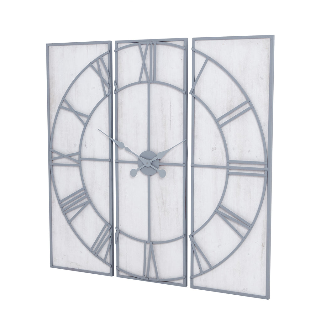 Roza Panelled Wall Clock – alternate view 3