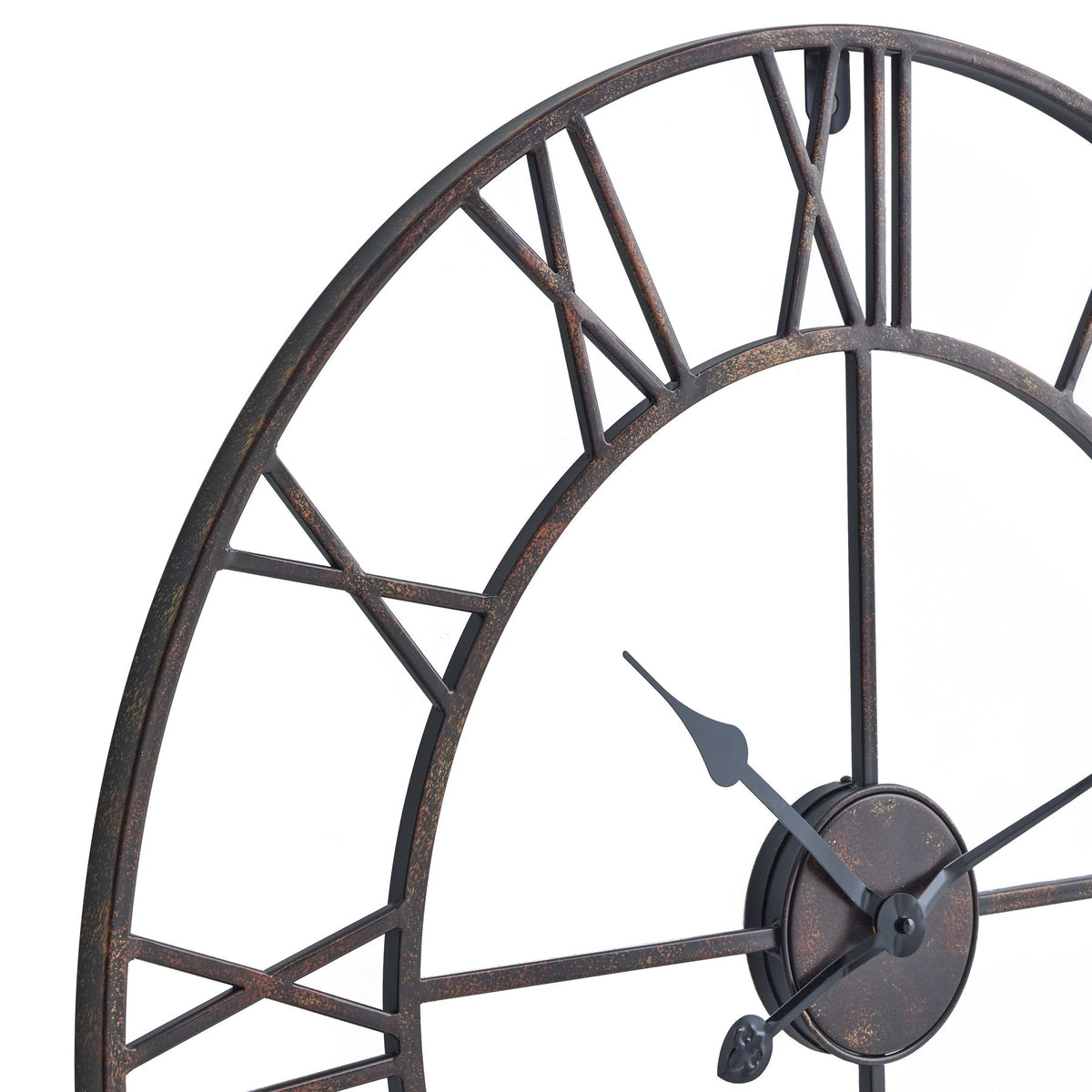 Bronze Skeleton Wall Clock – alternate view 2